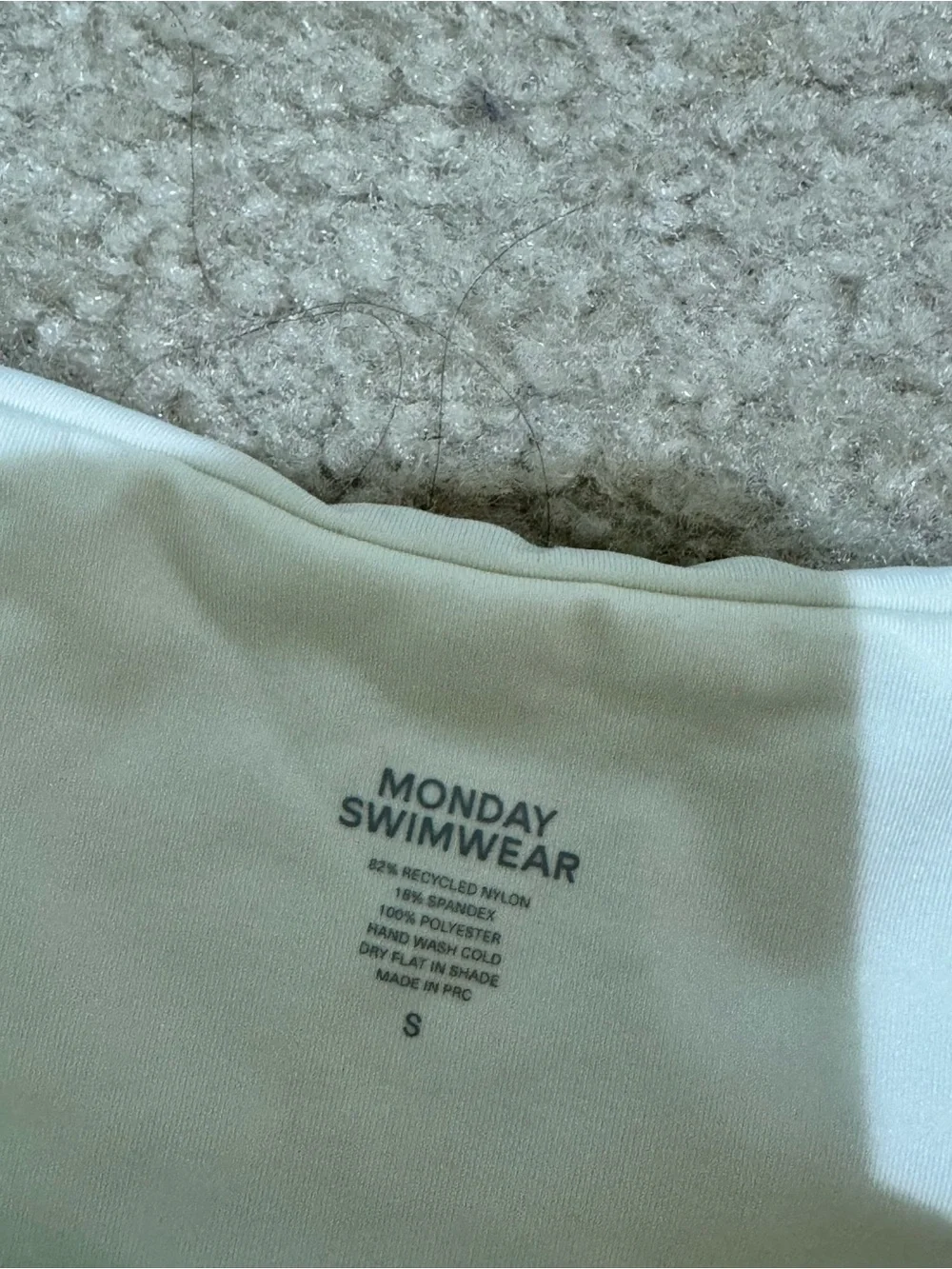 Monday White Underwire Tie-Side Bikini Set